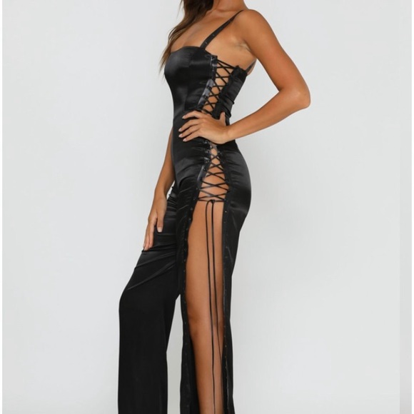 Meshki Celina Lace up Jumpsuit - Picture 2 of 7